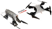 Revolutionary Soft Robot Transforms from Ground Vehicle to Flying Drone with Liquid Metal