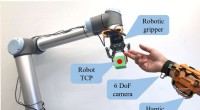 CoHaptics: Advanced Wearable Haptic Robot with 6DoF Camera for Enhanced Human-Robot Collaboration Safety