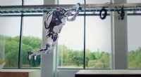 Boston Dynamics  Atlas Humanoid Robot Performs Gymnastics with Simone Biles-Level Agility