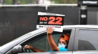 Uber Drivers Challenge  Independence  Claim in Proposition 22 Protests