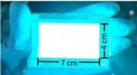 Breakthrough: Efficient Large-Area Sky-Blue Perovskite LEDs via Blade-Coating