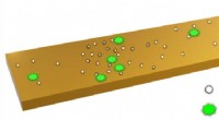 Migrating Quasiparticle Holes Boost Catalytic Efficiency
